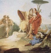 Giambattista Tiepolo Recreation by our Gallery oil painting artist